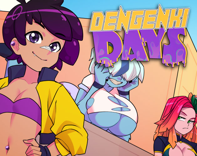 Cover art for Dengenki Days, an adult visual novel by TinyHat-Studios