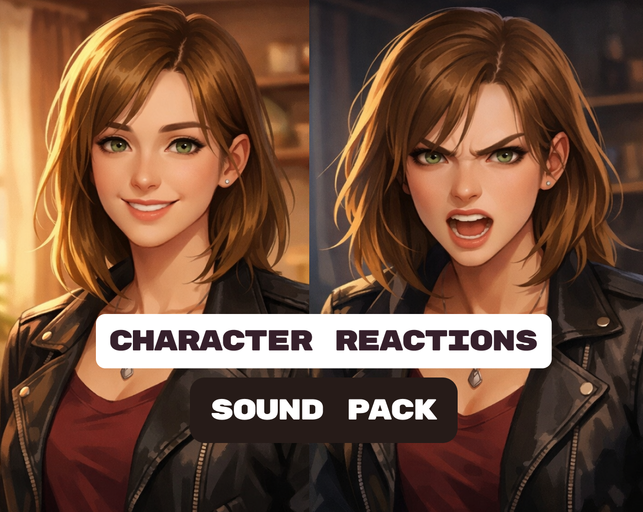 Female Character Reactions Pack (for VN and more) by Tina M