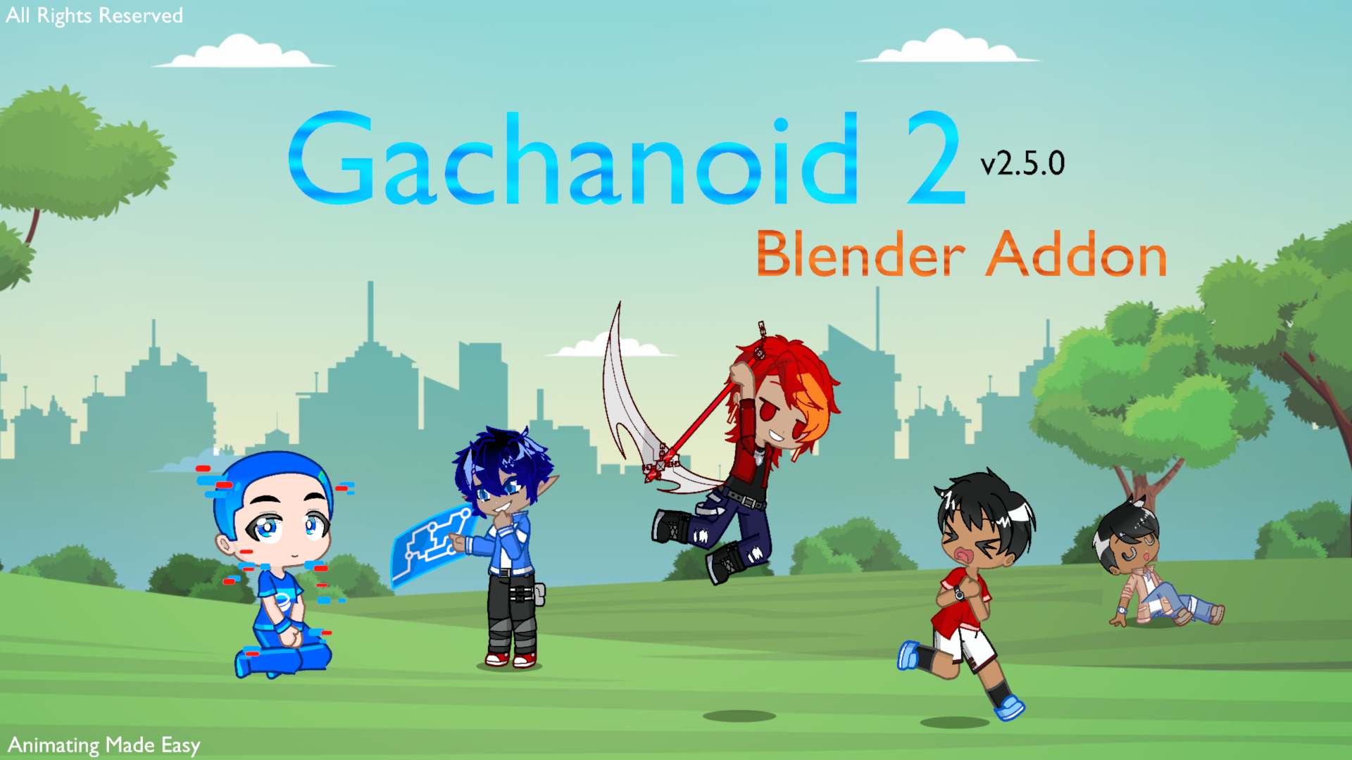 Gachanoid 2 - Blender Addon