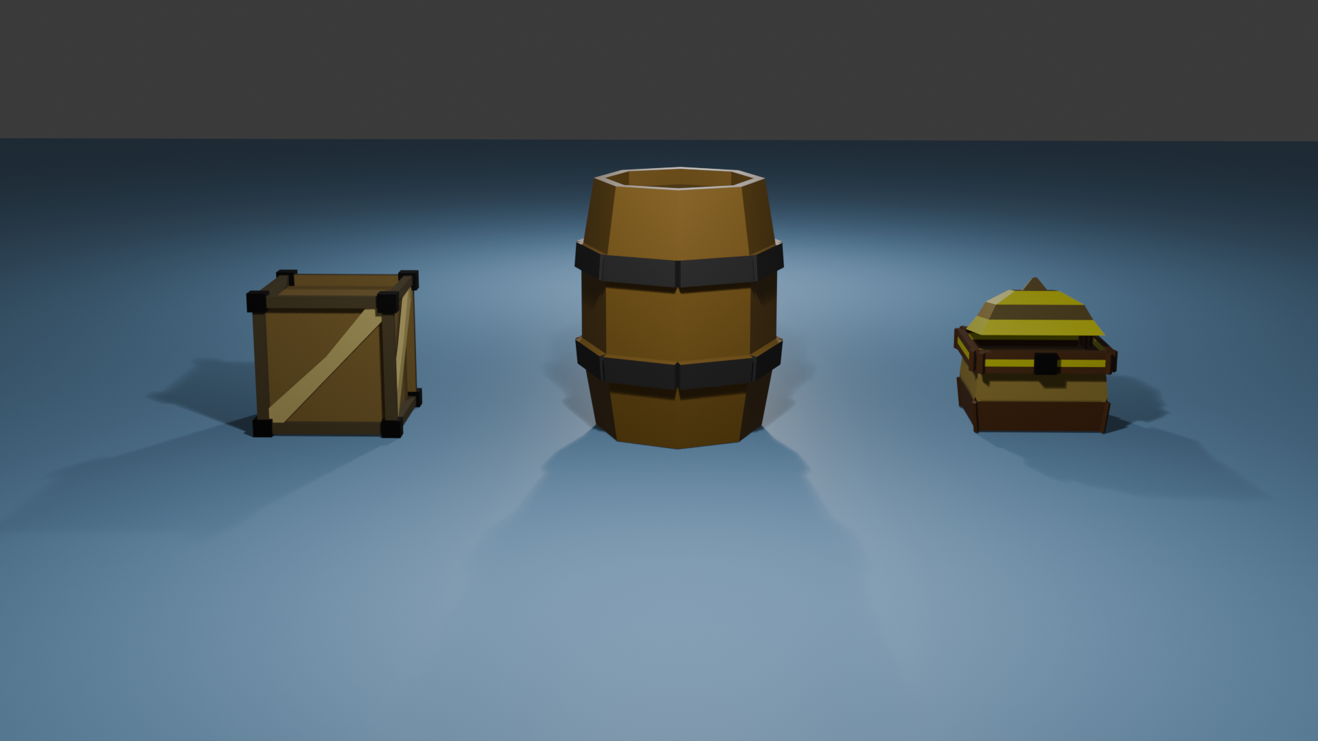 Low Poly Medieval Props Pack by MackoMagic