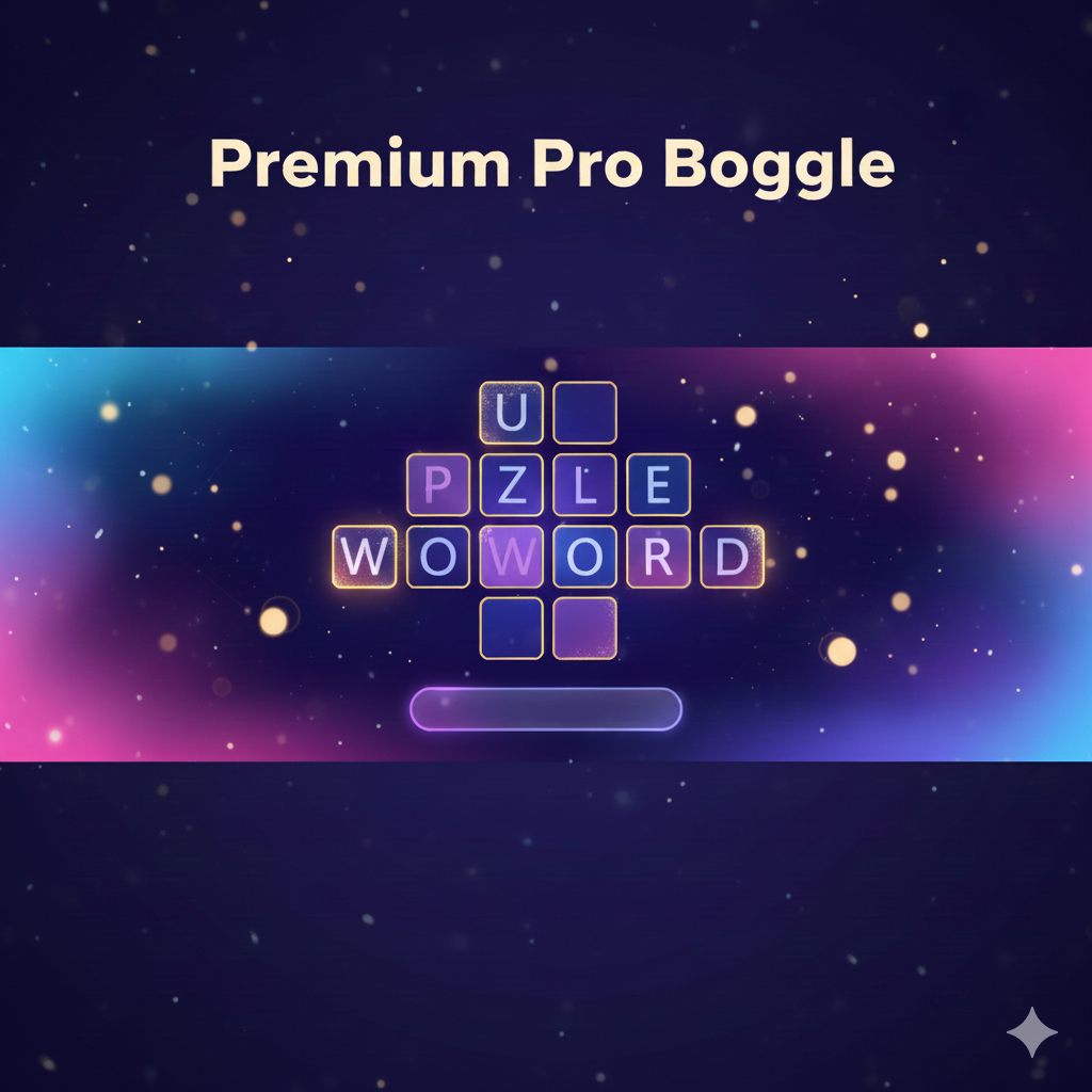 Premium Pro Boggle by joteco