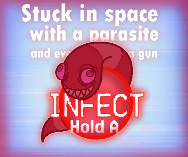 Stuck in space with a parasite and everyone has a gun