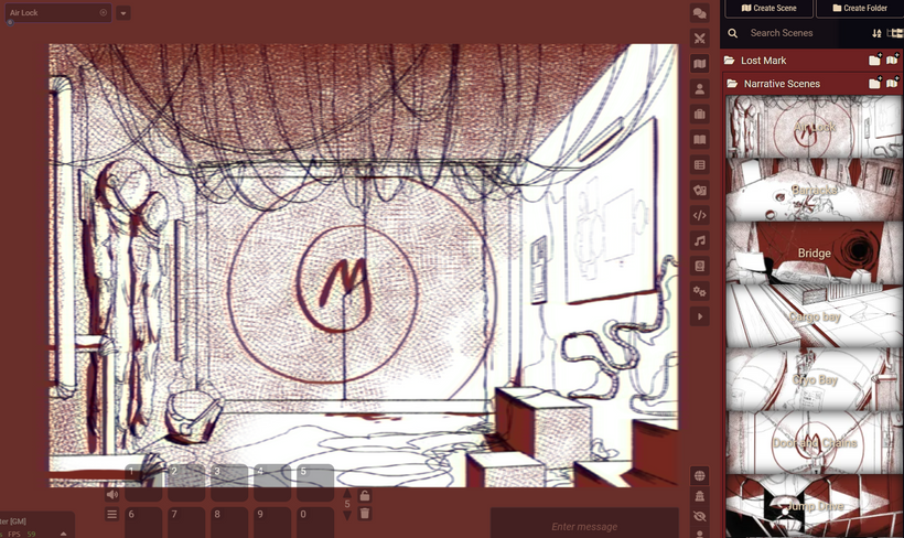 Предварительный просмотр повествовательных сцен Предварительный просмотр повествовательных сцен