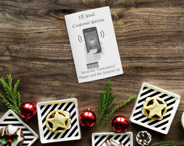 Cover image for Elf-Sized Customer Service