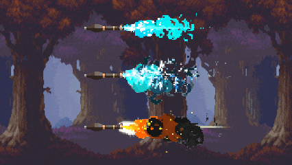 Rocket Boost / Thruster FX – 12 Particle Sprite Sheet (2D) by CREASTA PIXEL