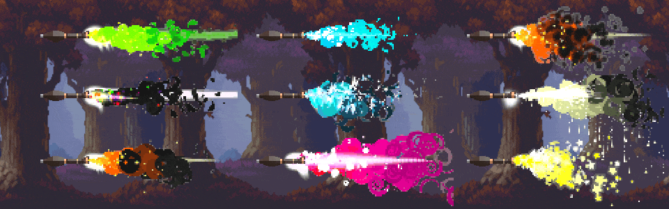 Rocket Boost / Thruster FX – 12 Particle Sprite Sheet (2D)