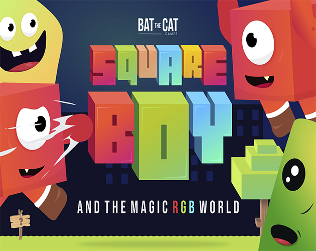 Cover image for Squareboy and the Magic RGB World