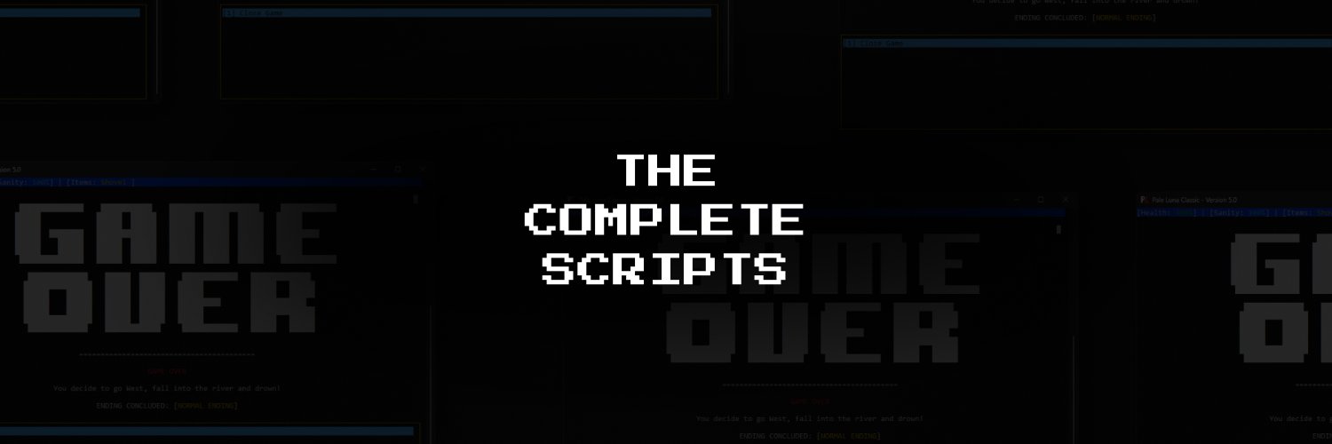 Pale Luna: The Complete Scripts