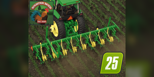 Cover image for John Deere 825 Row-Crop Cultivator