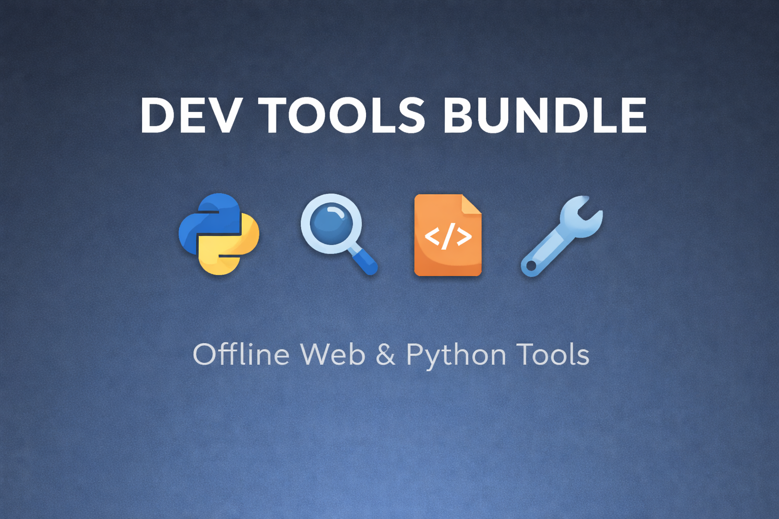 Python + Web Dev Tools Bundle