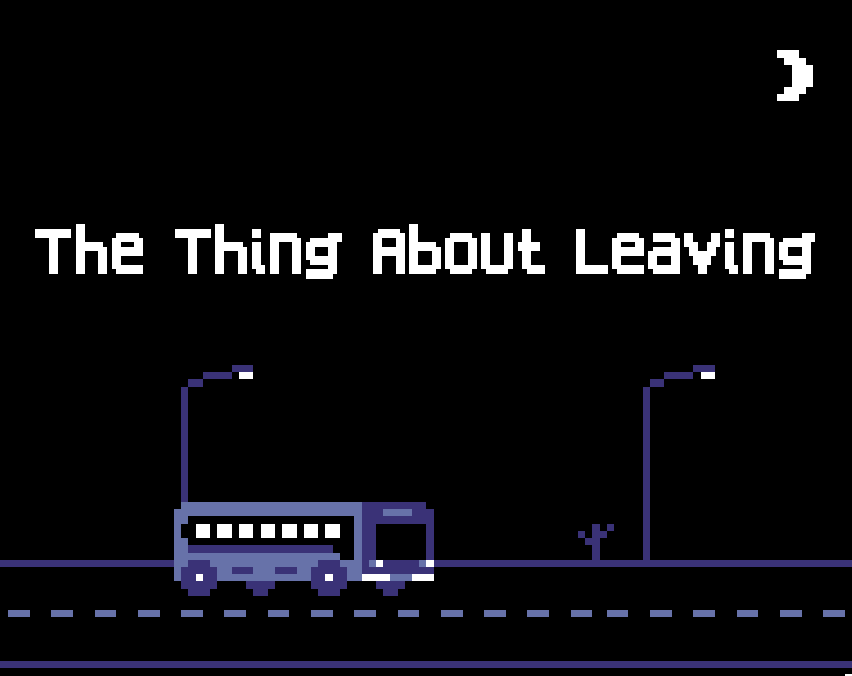 Cover image for The Thing About Leaving