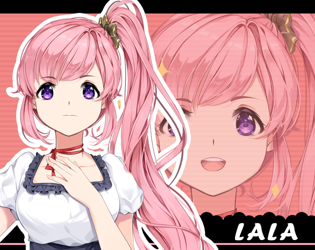 Lala - Visual Novel Sprite Set by Au Crowne