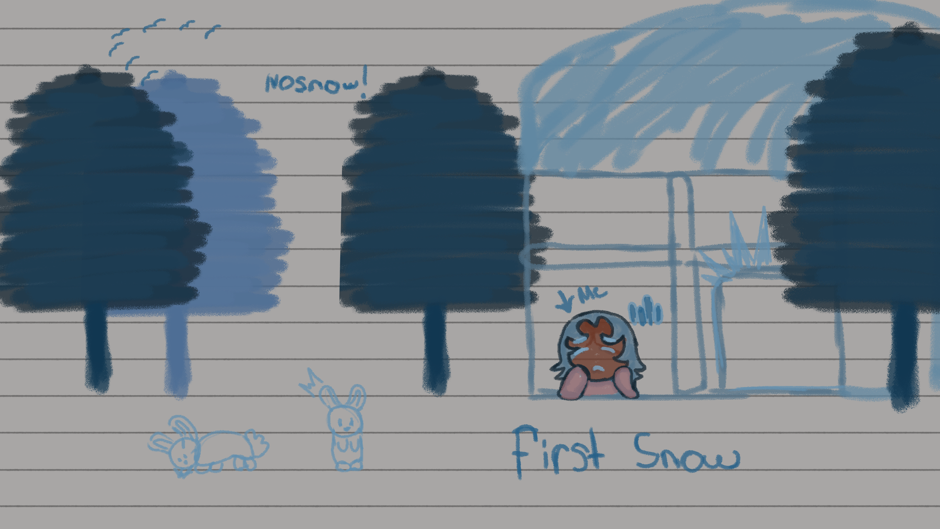First snow by Chxrry for Winter Visual Novel Jam 2025 - itch.io