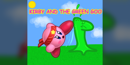 Cover image for Kirby and the green goo! beta