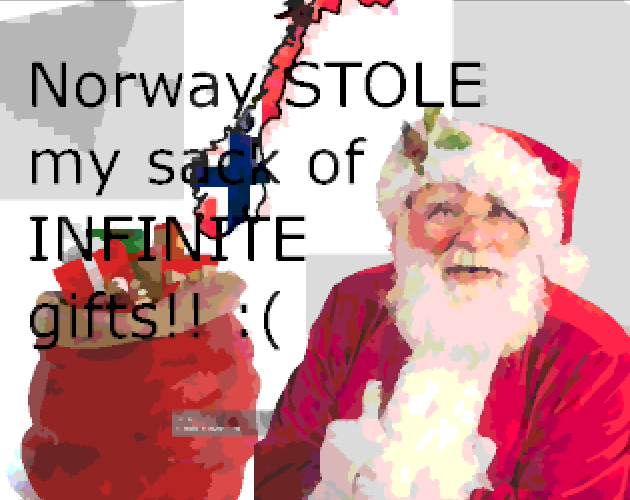 Cover image for Norway STOLE my sack of INFINITE gifts