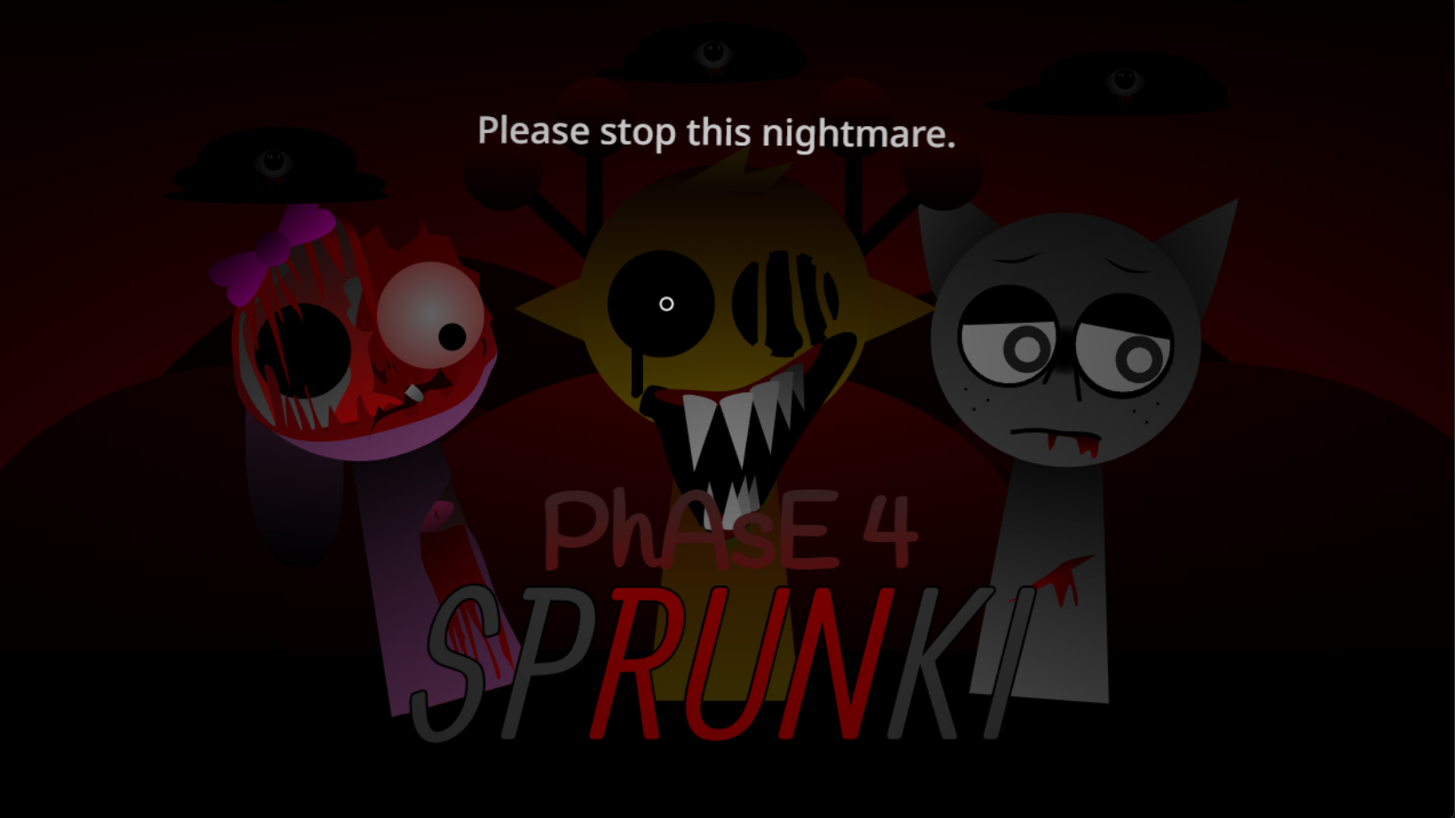 Cover image for Sprunki phase 4 FATAL ERROR