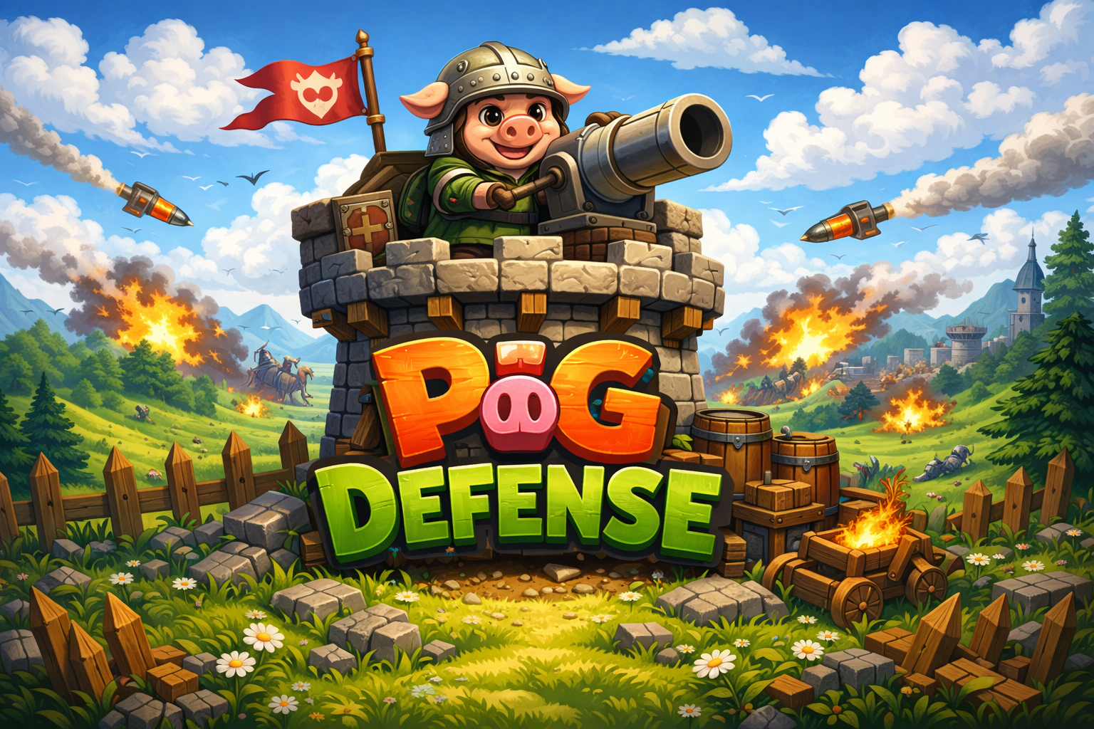 Cover image for Pig Defense