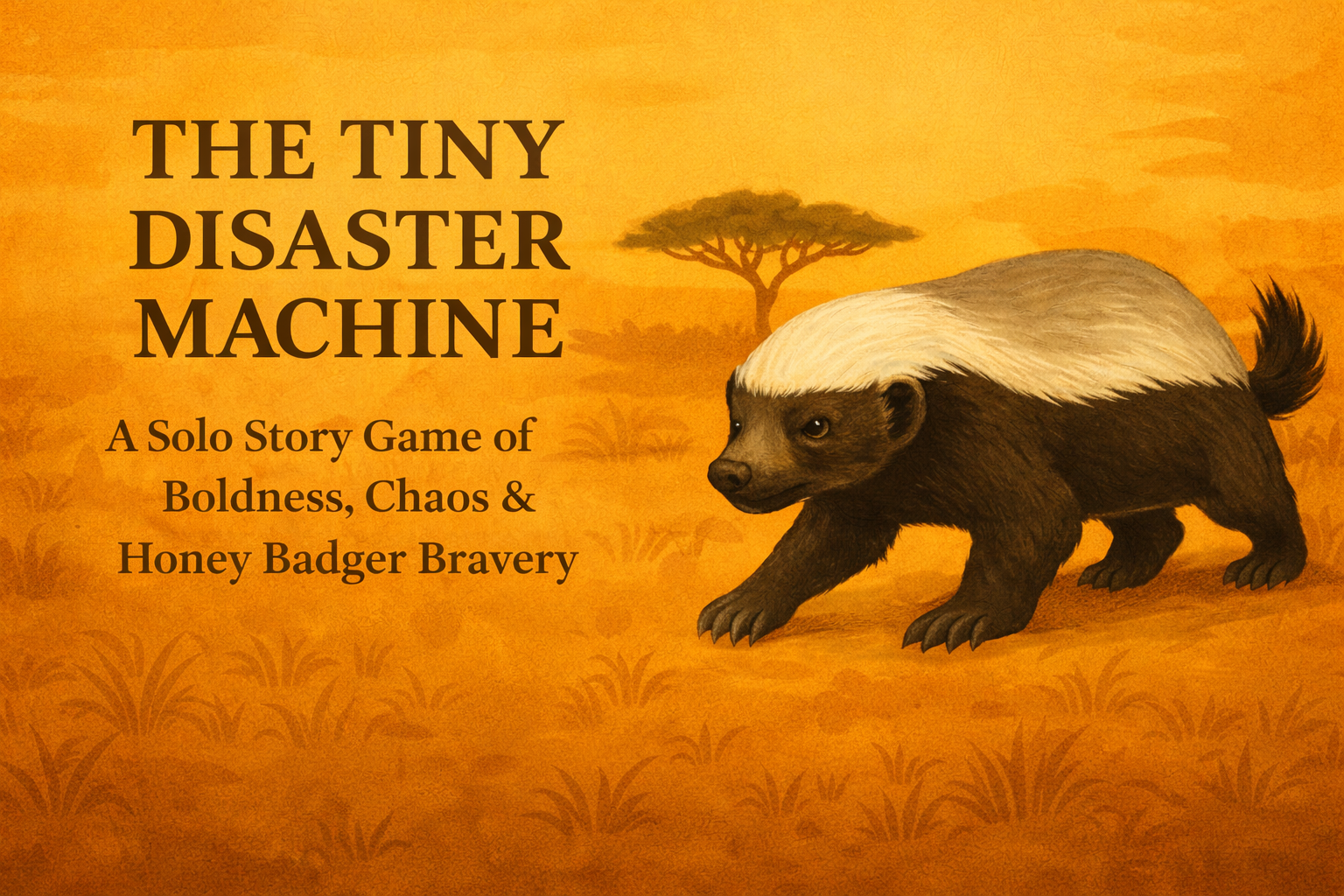 The Tiny Disaster Machine