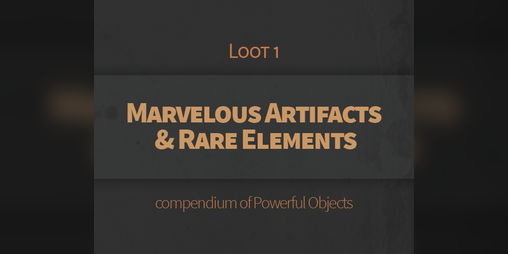 Cover image for Marvelous Artifacts & Rares Elements