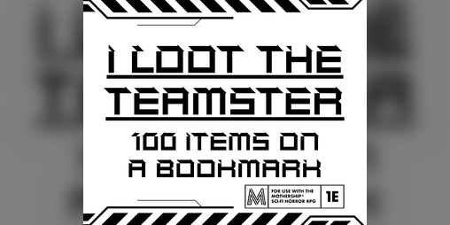 Cover image for I loot the teamster