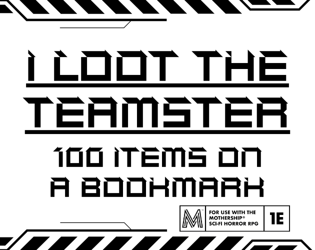 Cover image for I loot the teamster
