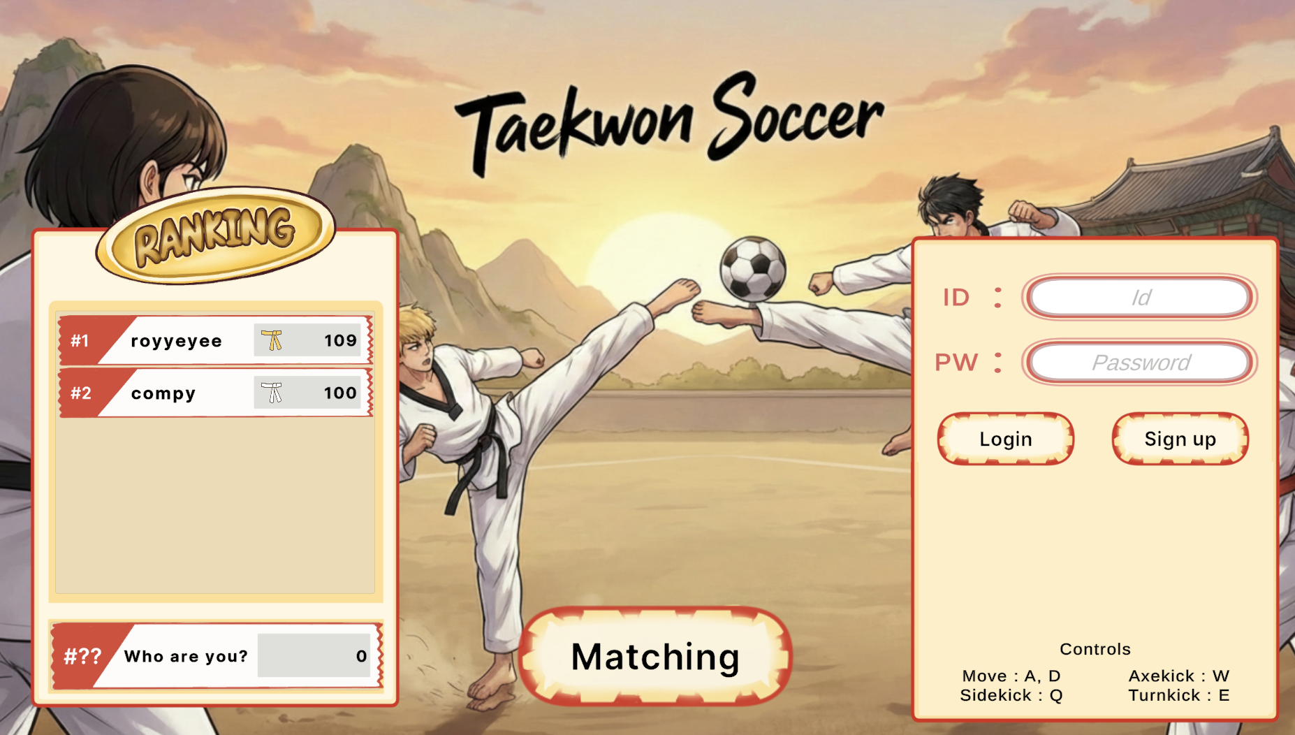 Taekwondo Soccer