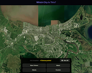 SatQuiz game screenshot