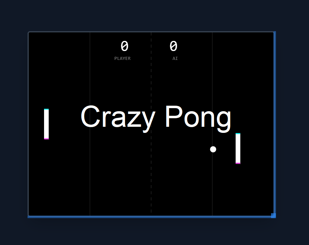 Crazy Pong by glassyboy1316