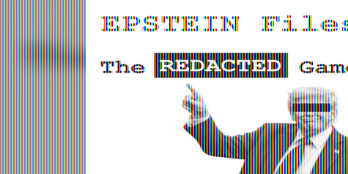 Cover image for Epstein Files: The REDACTED Game