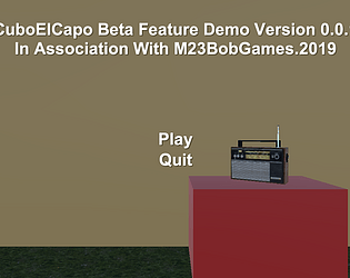CuboElCapo Beta Feature Demo Version 0.0.1