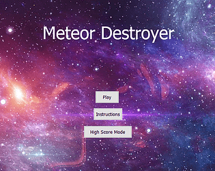 Meteor Destroyer