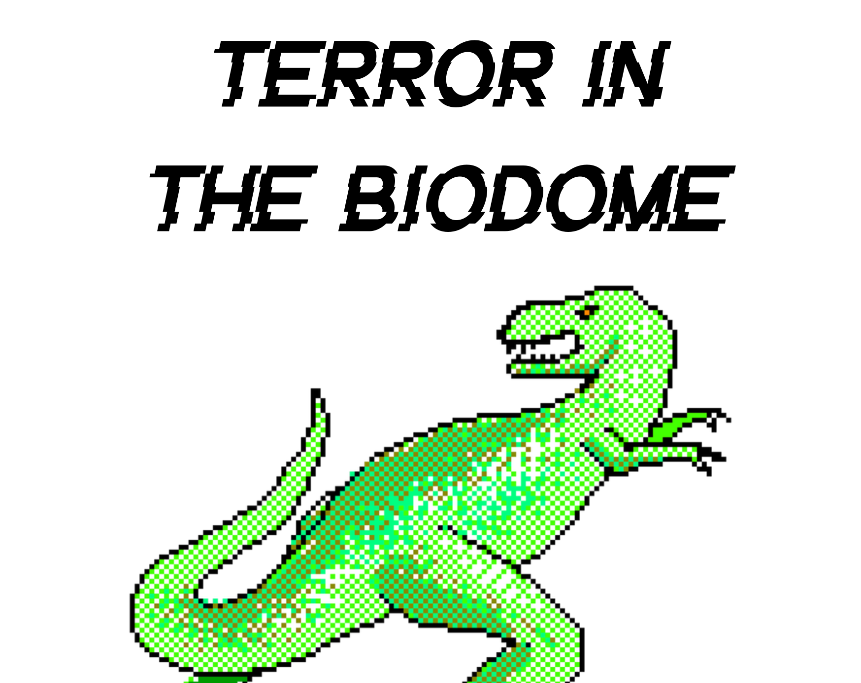 Cover image for Terror in the Biodome
