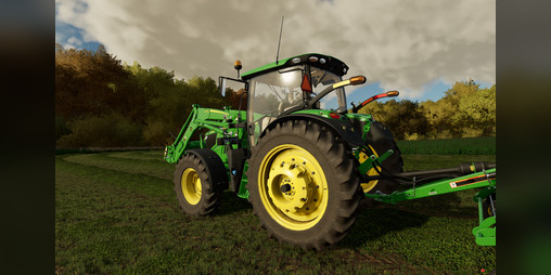 Cover image for FS22 John Deere 6145R/6155R North America Edition