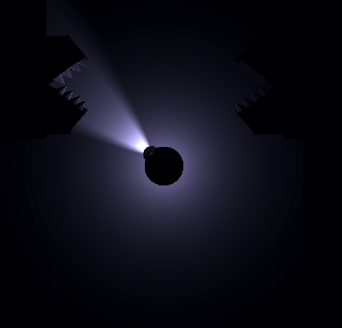 Trapped in the darkness