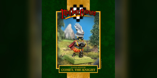 Cover image for Comet the Knight - Single Miniature