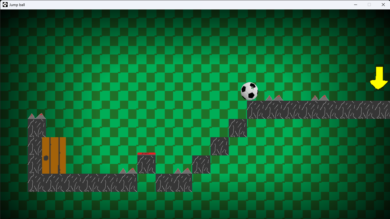 Jumping football ball (demo)