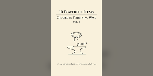 Cover image for 10 Powerful Items Created In Terrifying Ways Vol. 1