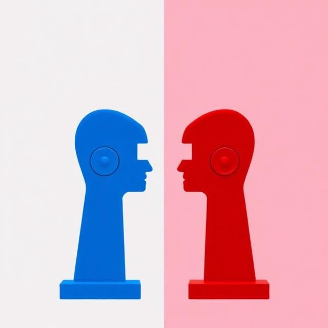 Blue vs red