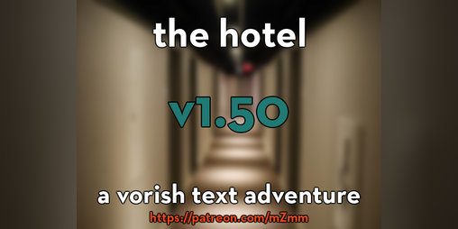 Cover image for The Hotel - A Vore Text Adventure Game