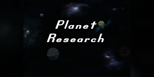 Cover image for Planet Research