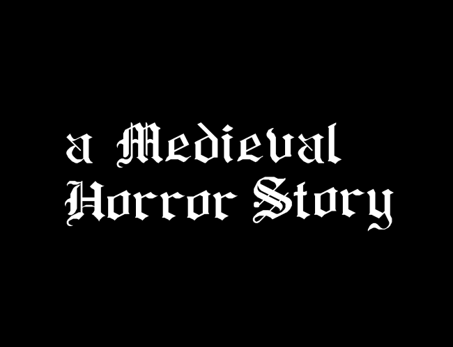 a Medieval Horror Story cover