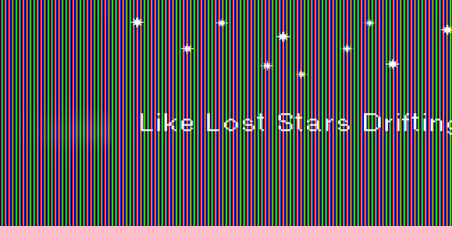 Cover image for Like Lost Stars Drifting