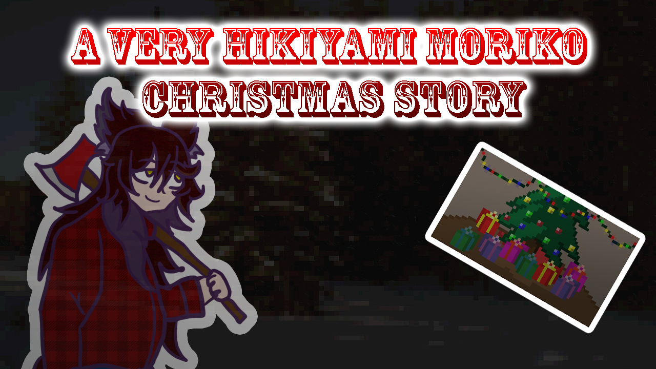 Cover image for A Very Hikiyami Moriko Christmas Story
