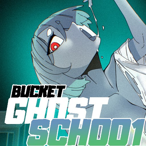 Cover art for BUCKET GHOST SCHOOL by HOMUNCULUST — adult visual novel