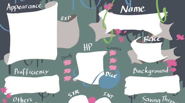 Forest Character Sheet - DnD 5e by Yuzu Miu