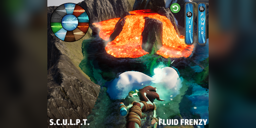 Cover image for Fluid Frenzy - S.C.U.L.P.T. - Mobile