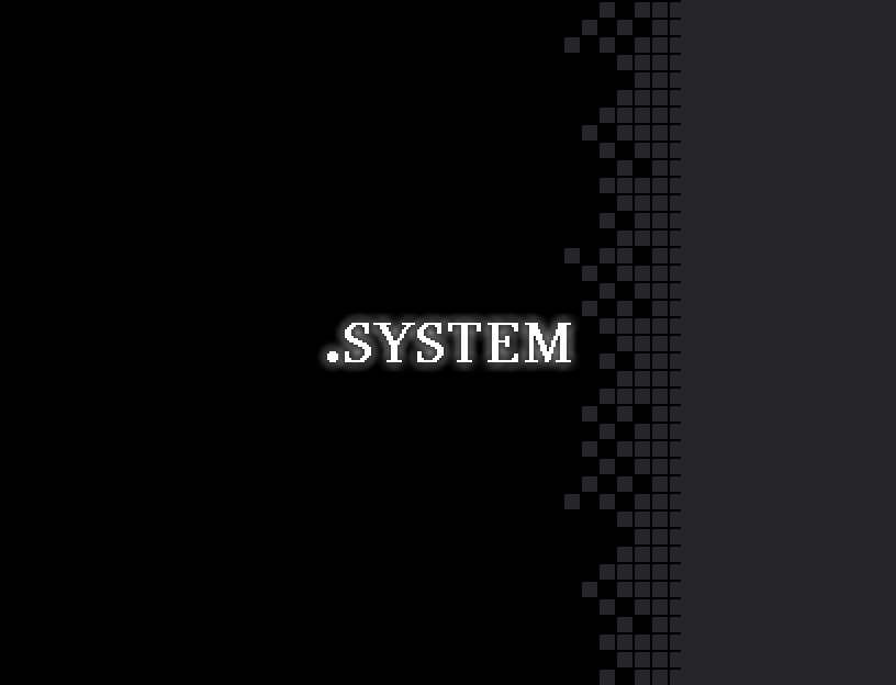 Cover image for .SYSTEM