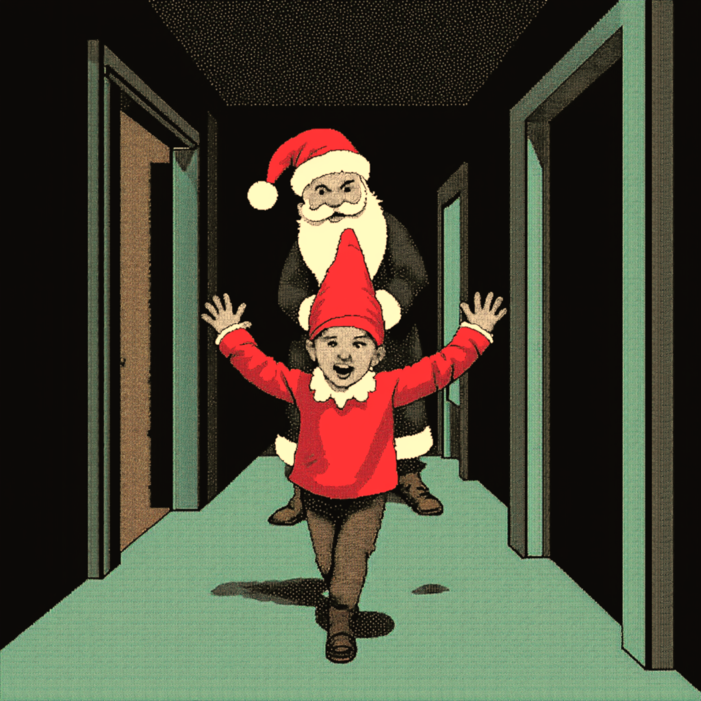 Santa's factory cover