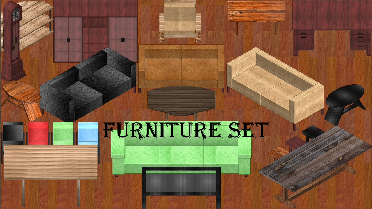 Furniture Pack by LeavarioxStudios