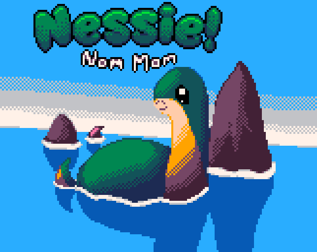 Cover image for Nessie Nom Mom